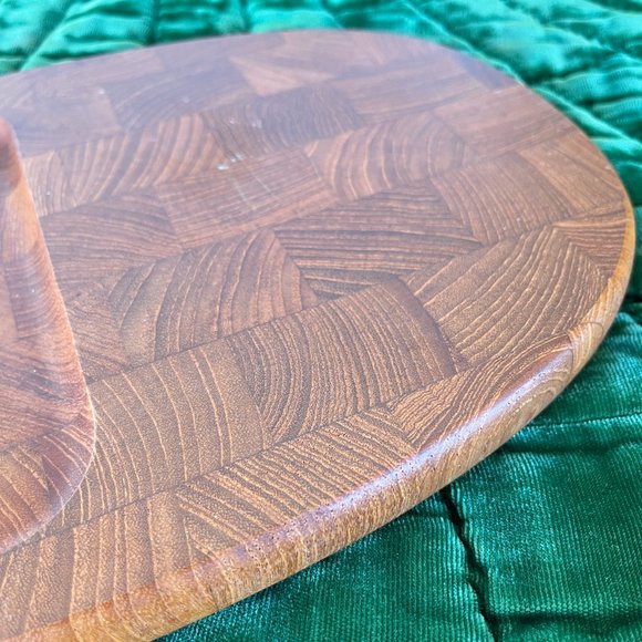 VTG Teak Cheese & Charcuterie Cutting Board DANSK Jens Quistgaard ~1960s - Picture 3 of 6